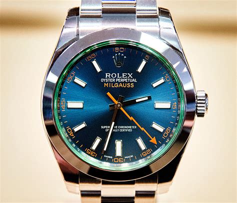 rolex milgauss z-blue discontinued|milgauss z blue discontinued.